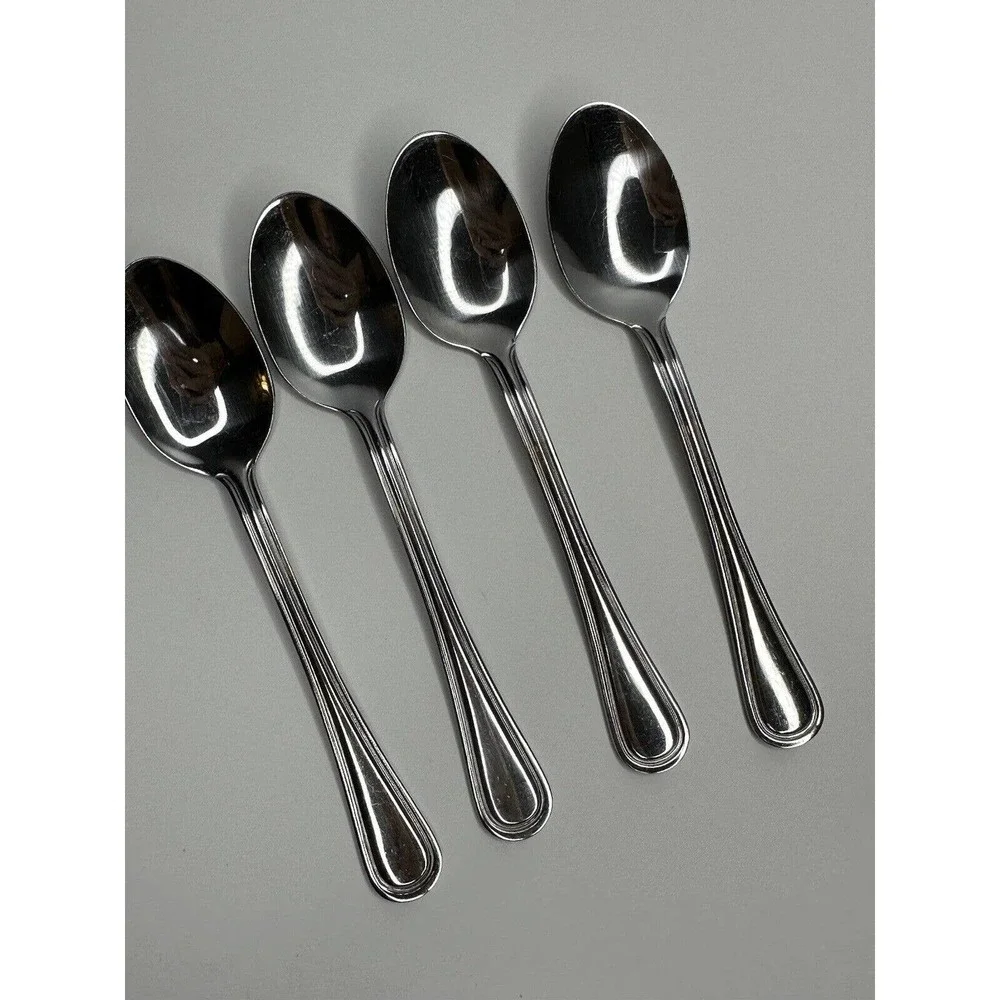 Oneida TRESS/ Hollis‎ Stainless Flatware Replacement 4 Pc Spoon